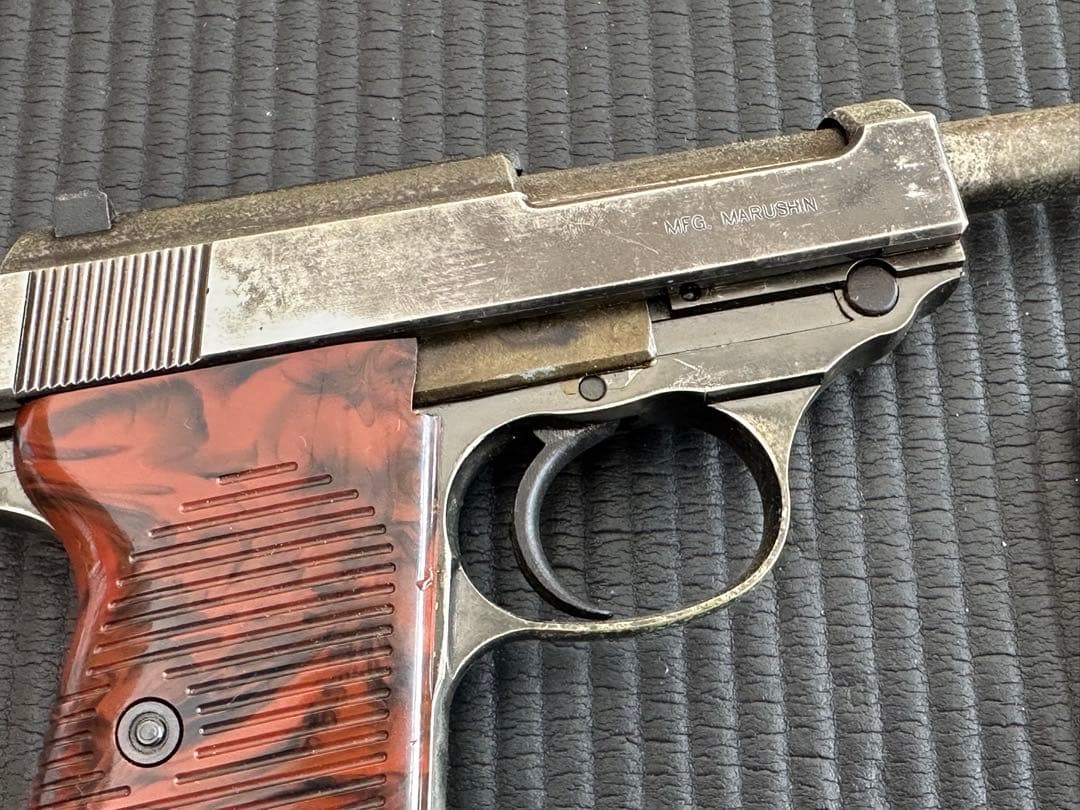 マルシン工業 ワルサーP38ミリタリー 樹脂製 SPG規格適合 モデルガン