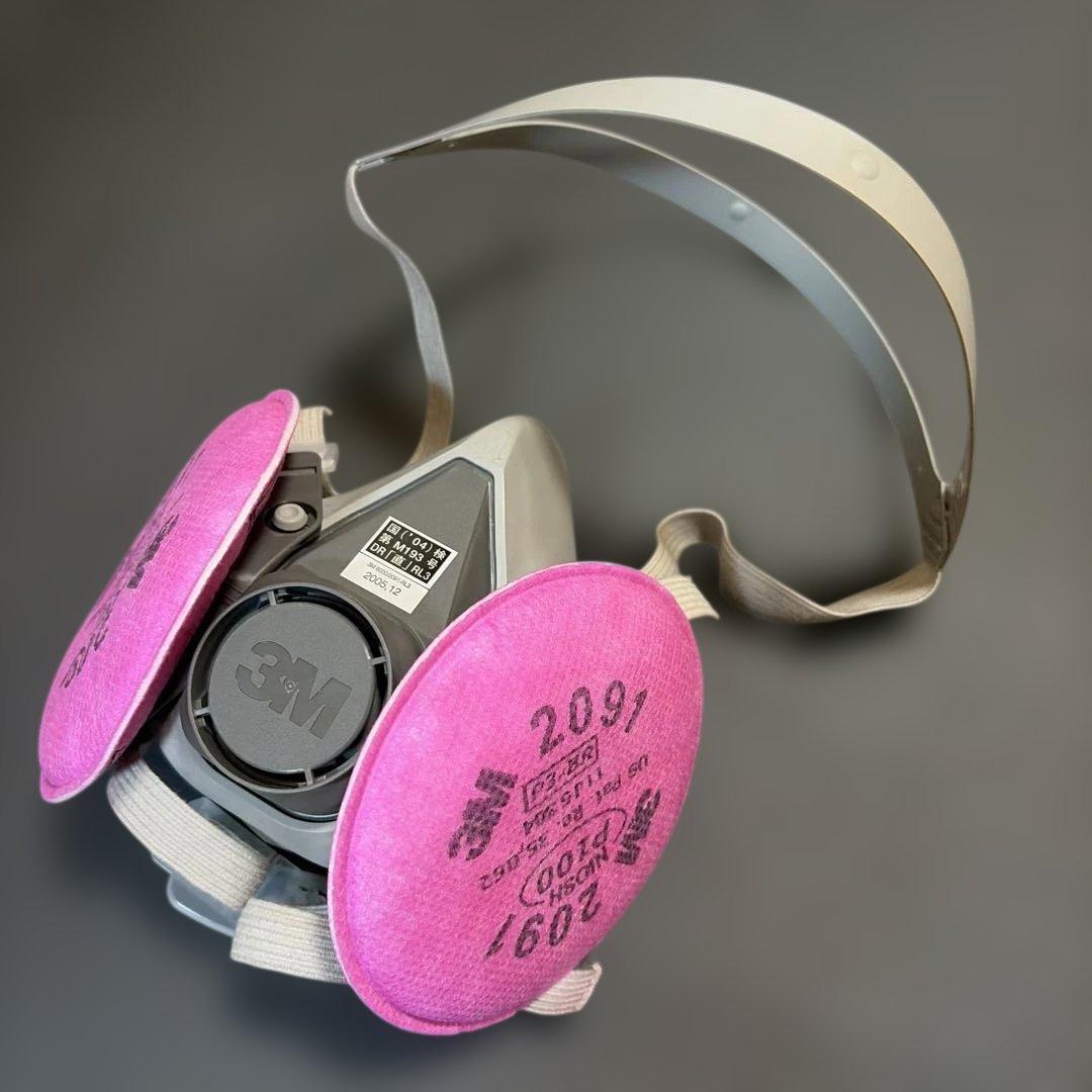 ☆現状 3M 防塵マスク 2091-RL3 ピンク フィルター美品 - メルカリ