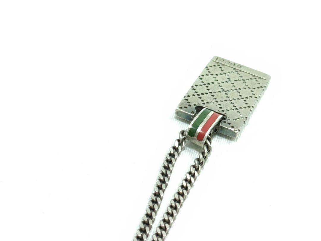 GUCCI シェリー ディアマンテ ネックレス SV925 16.5g 　箱付き