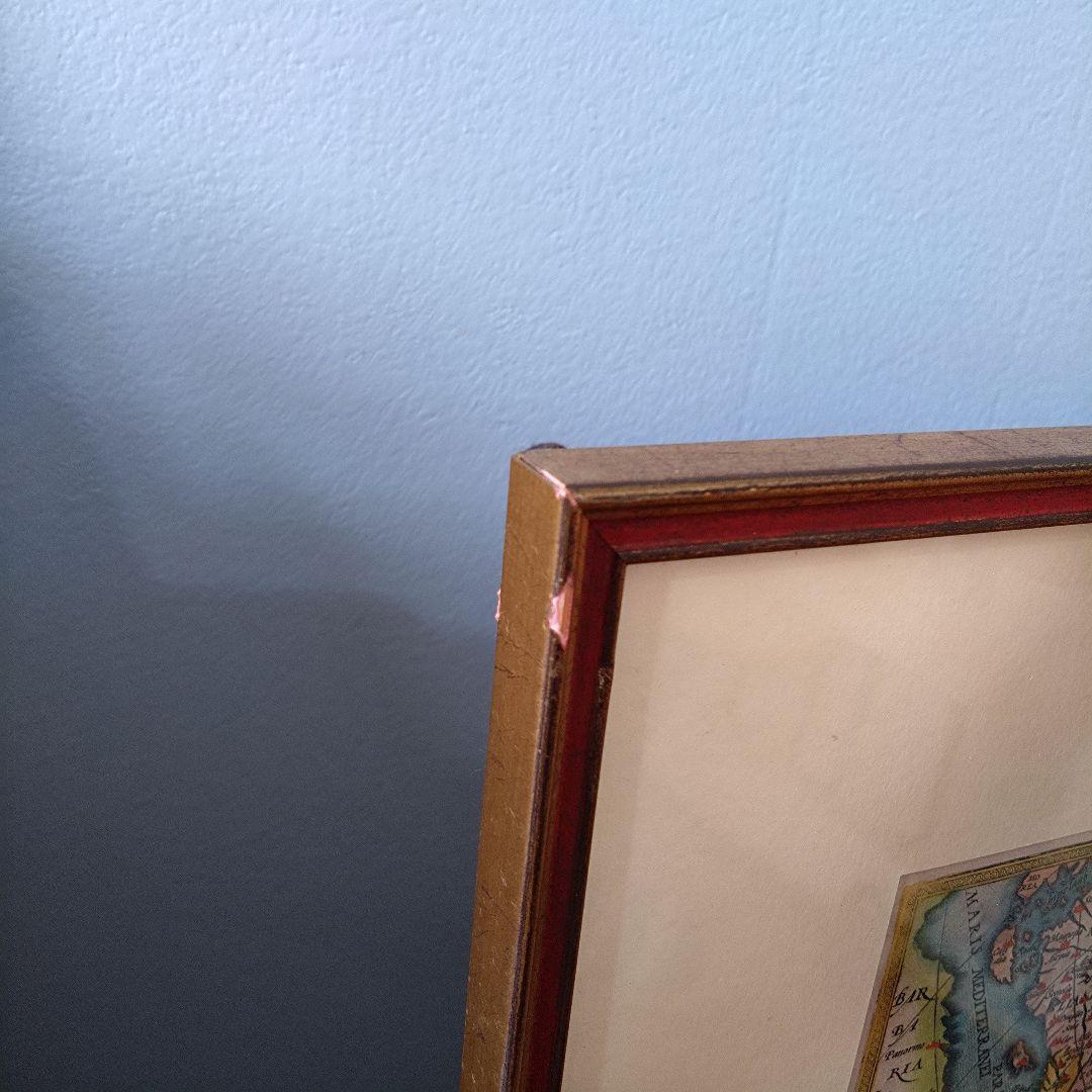 《値下げOK》真作 ジョナサン・ポッター社 オルテリウス「アジア図」希少品 額装