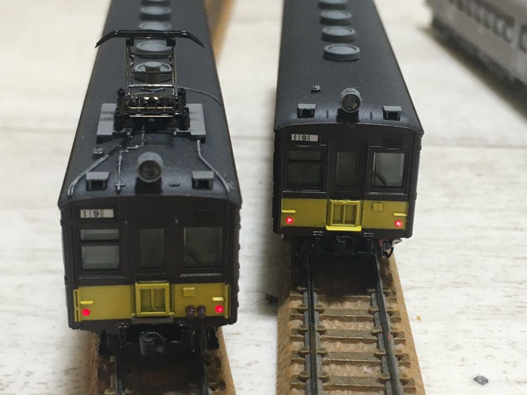 国鉄可部線クモハ11477+クハ16422(広ヒロ) 特製加工品 旧型国電