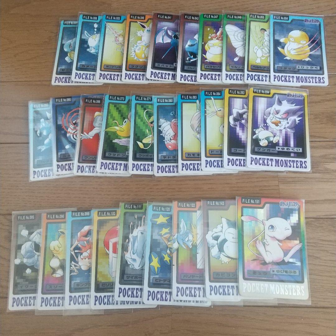 美品ポケモンカードダス151枚コンプ(スリープ保存してます)