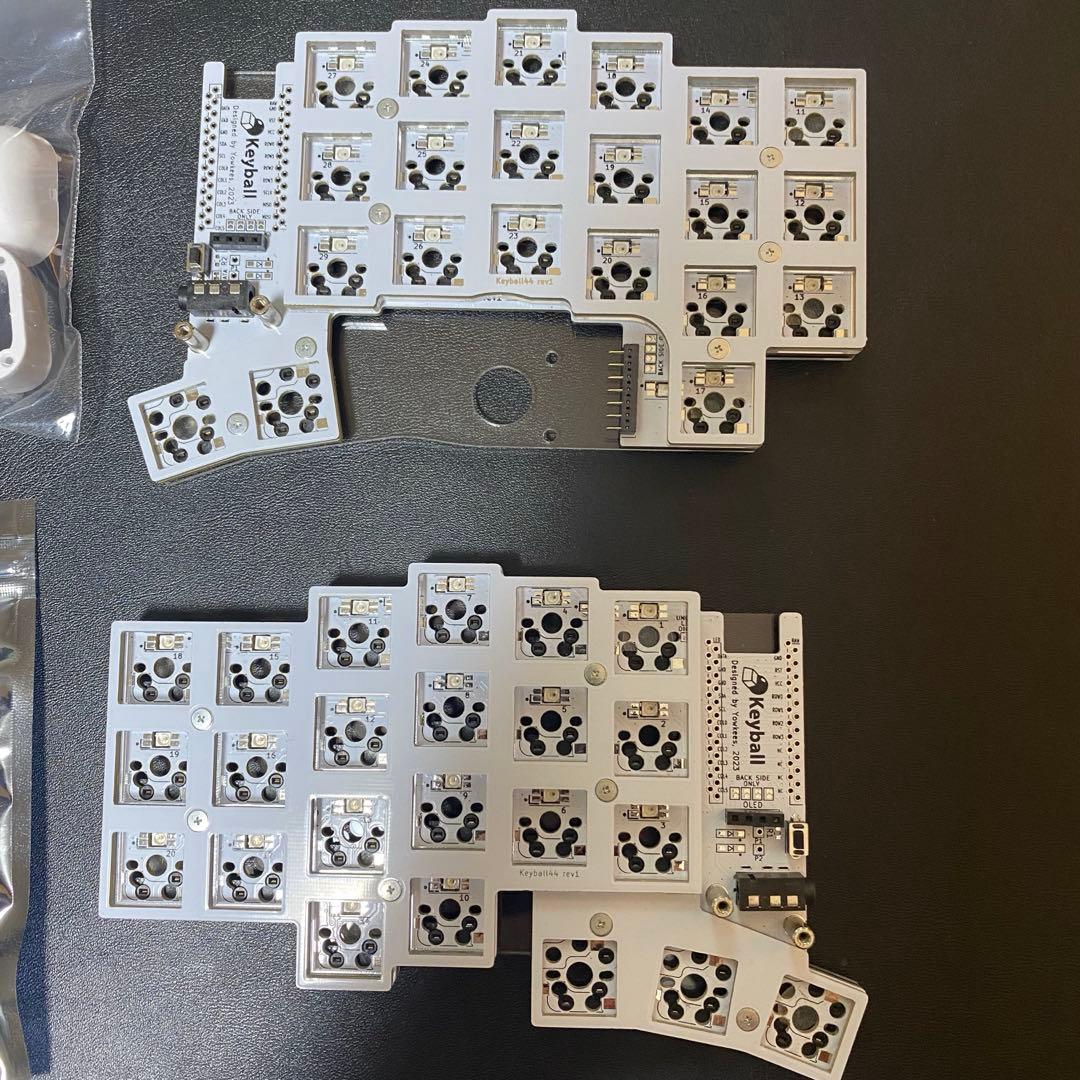 Keyball44 乗せ替え基板 半田付け済み - メルカリ