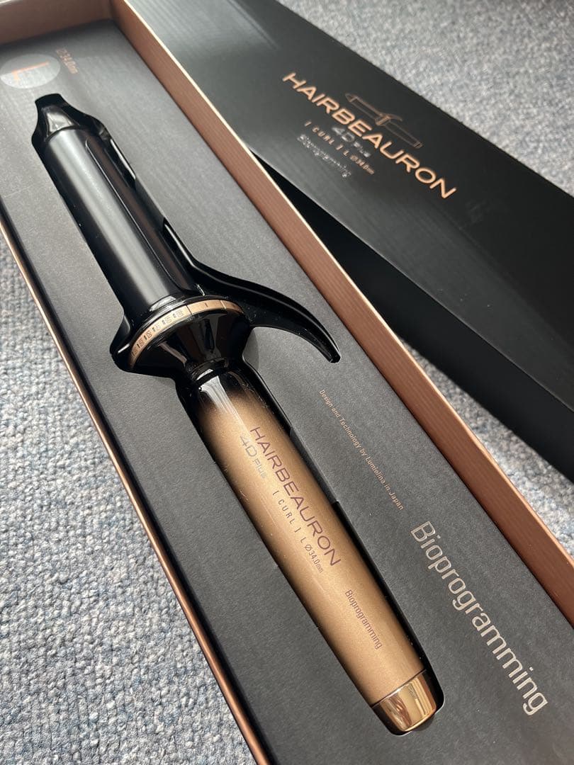 HAIRBEAURON カールヘアアイロン Bioprogramming コテ 楽天市場】ヘアビューロン 4D Plus [カール] S-type（26.5mm