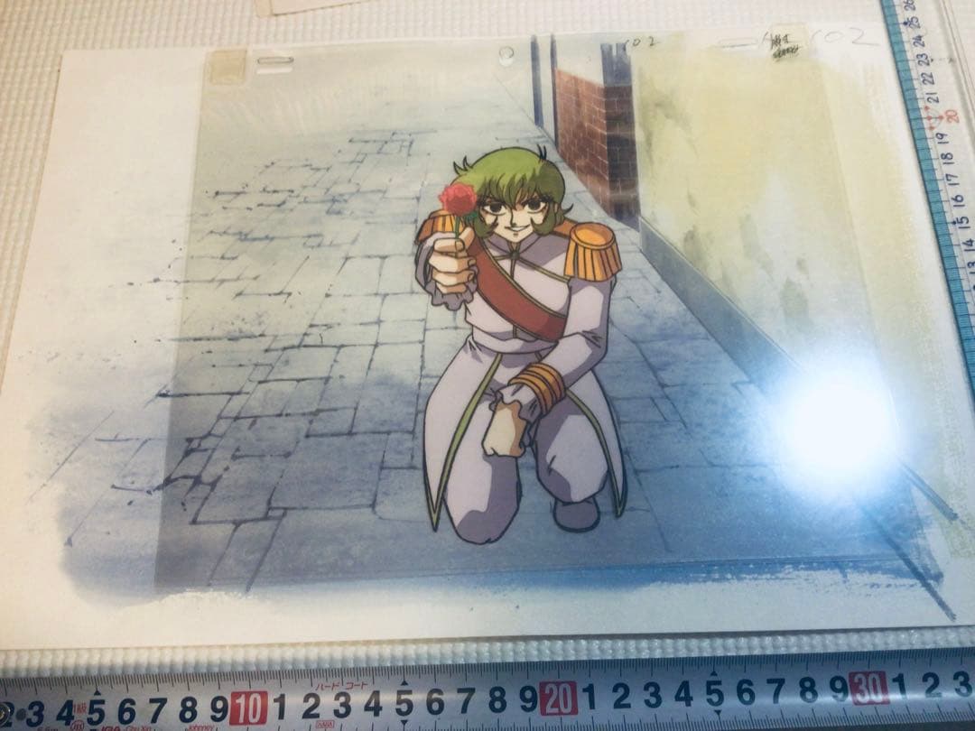 ◉当時物・人気日本アニメ・セル画・入手困難品◉ベルサイユのばら・背景つき・美品◉