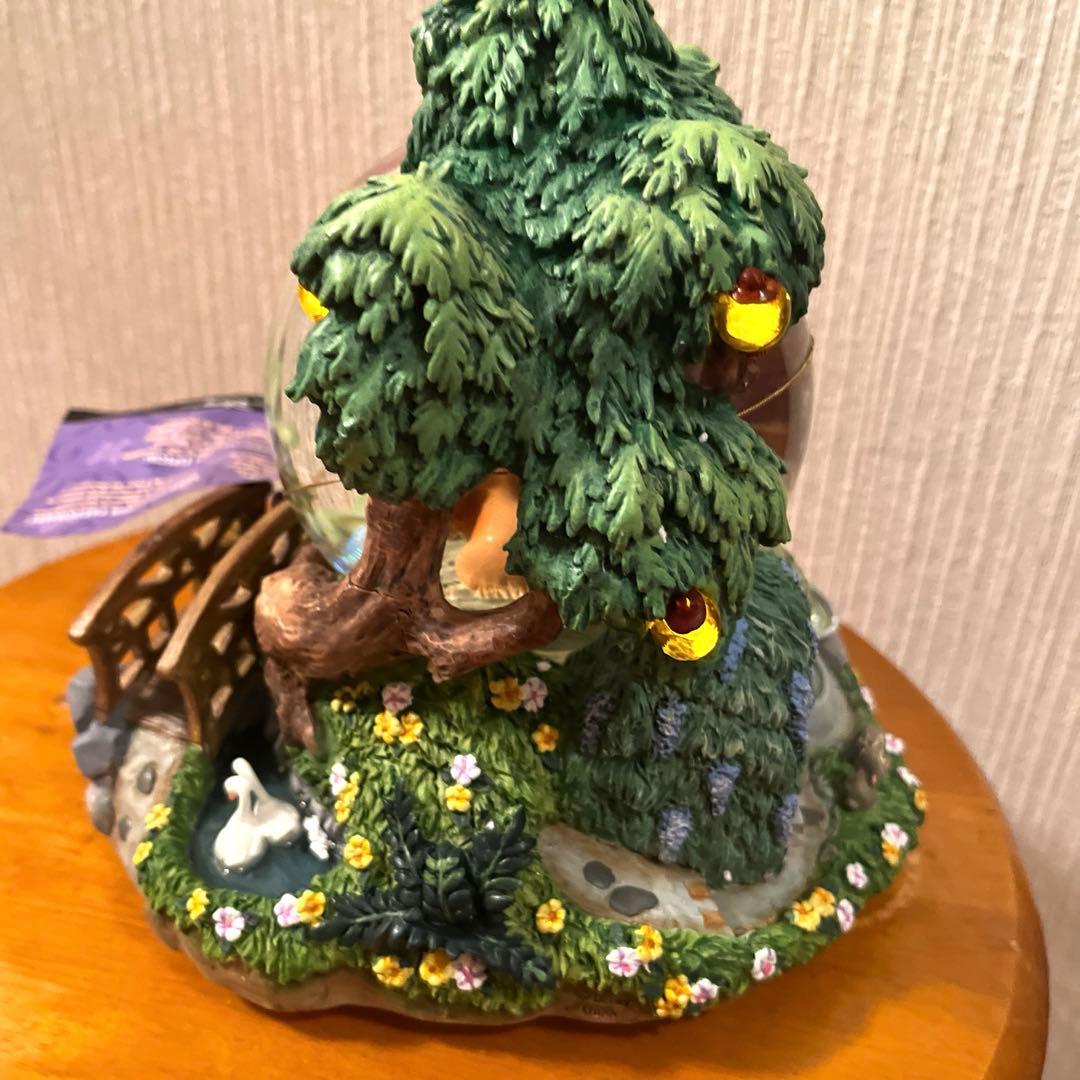 ディズニーストア　わんわん物語Lady&Trumpスノーグローブ　オルゴール付き