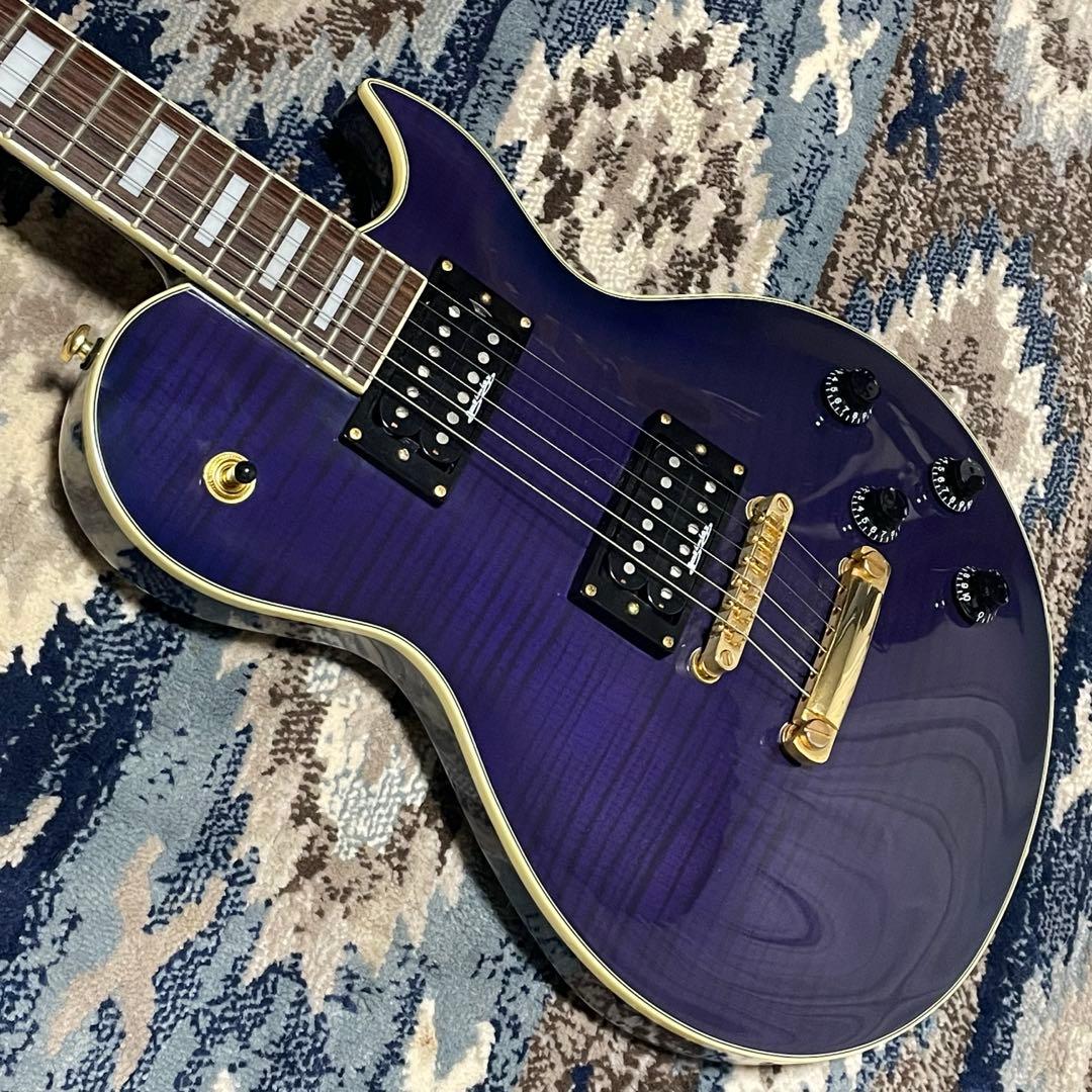 AriaproII PE-DLX パープル アリアプロ2 レスポール