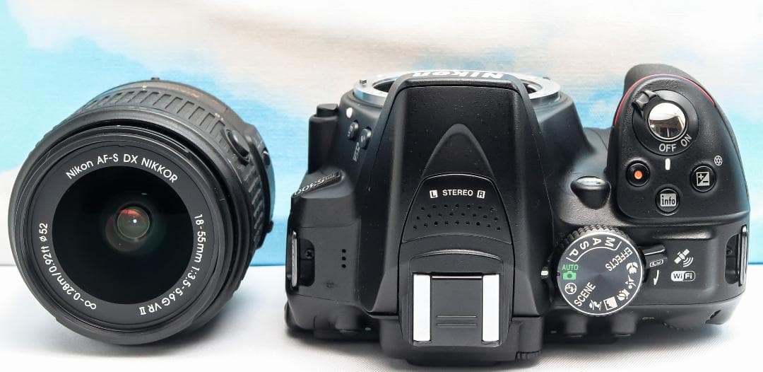 ニコン Nikon D5300⭐️WIFI機能搭載！⭐️一眼レフ⭐️初心者セット