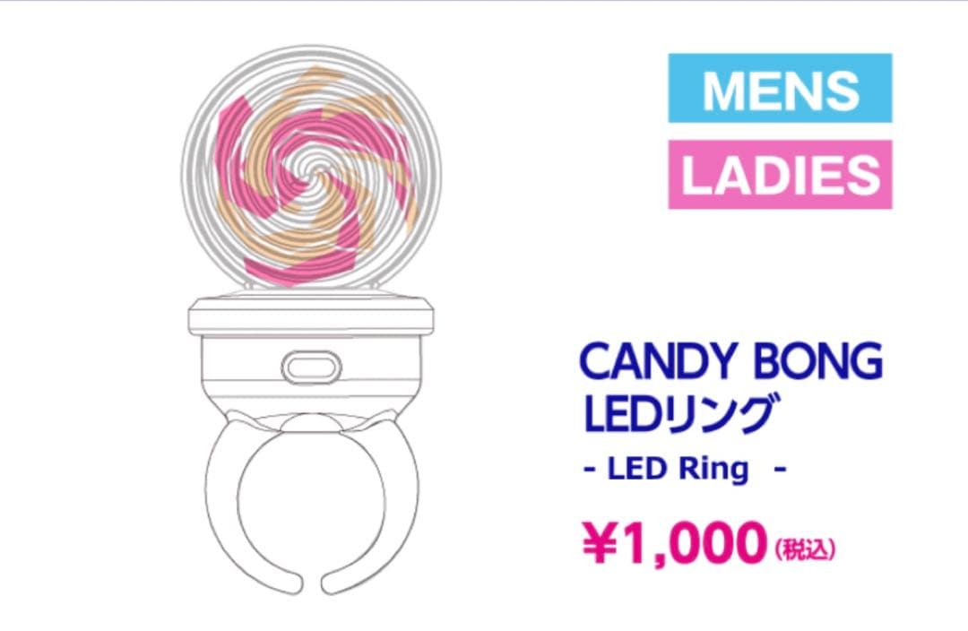 TWICE キャンディボン ペンライト 指輪 LEDリング リングライト - メルカリ