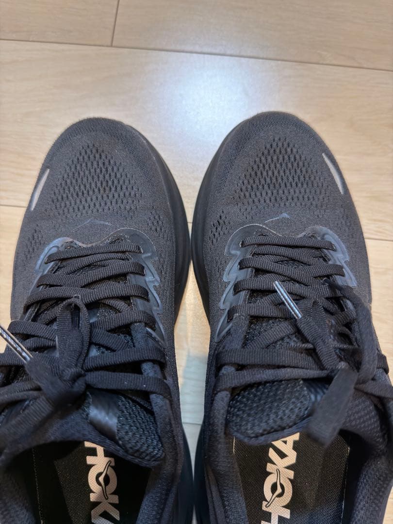 HOKA BONDI9 wide ワイド ブラック 27.5cm