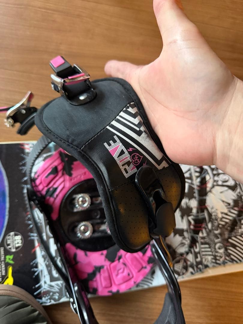 Lib Tech スノーボード 138cm ビンディング付きセット ロッカー