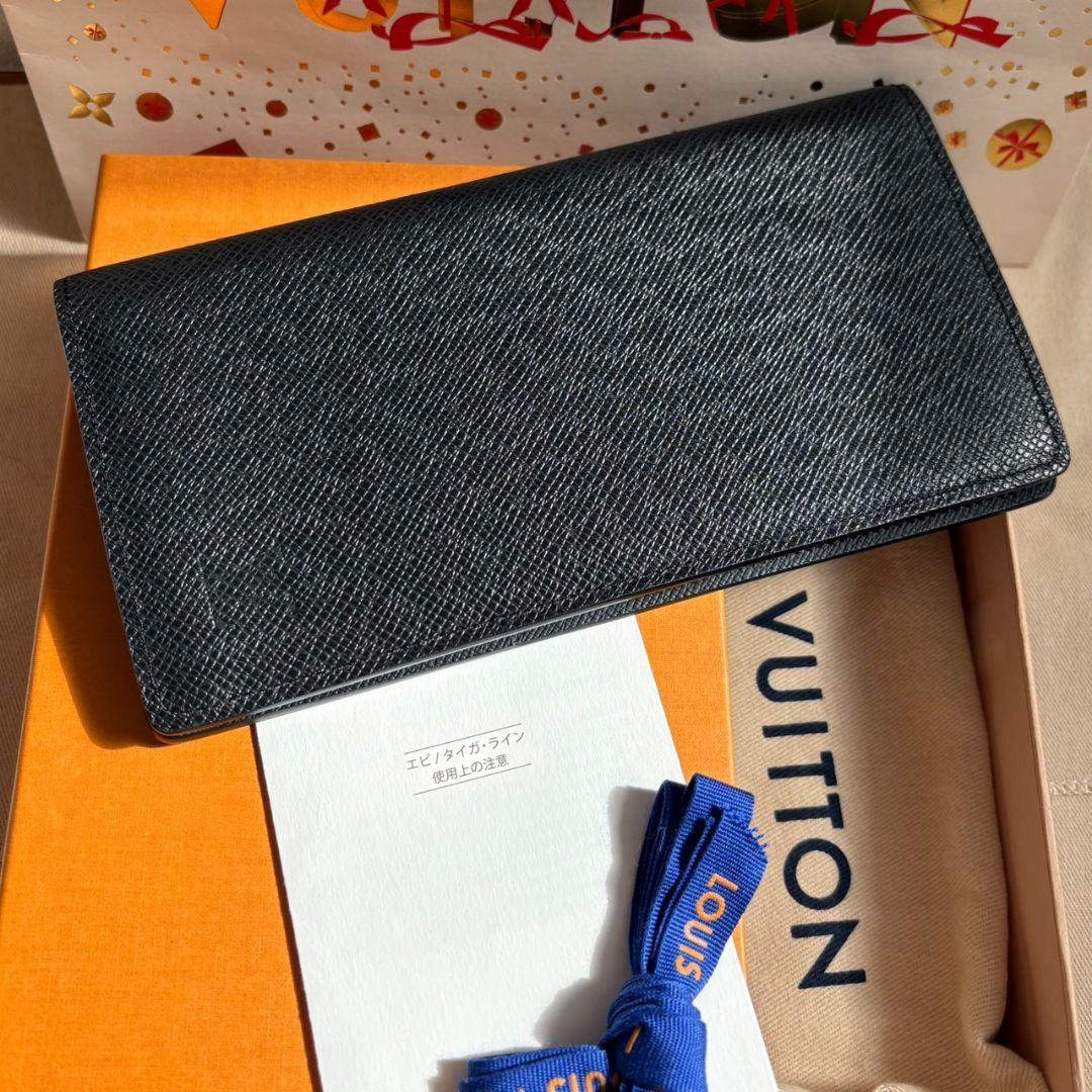 ほぼ新品】新型 ルイヴィトン タイガ ポルトフォイユ ロン 長財布