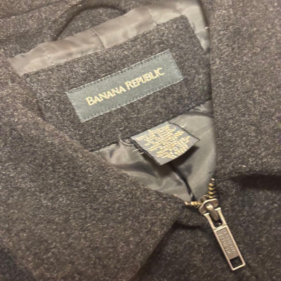 1990s〜 バナナリパブリック ウールジャケット ダブルジップ カシミヤ