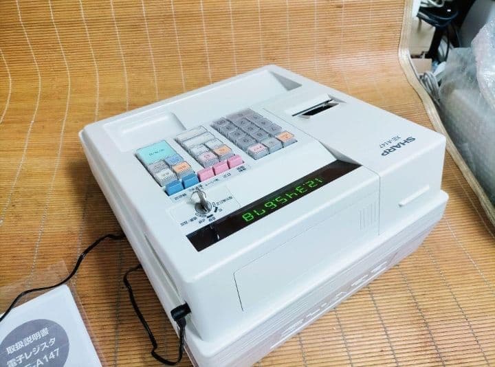 美品シャープレジスター XE-A147 PC連携 355147 - メルカリ
