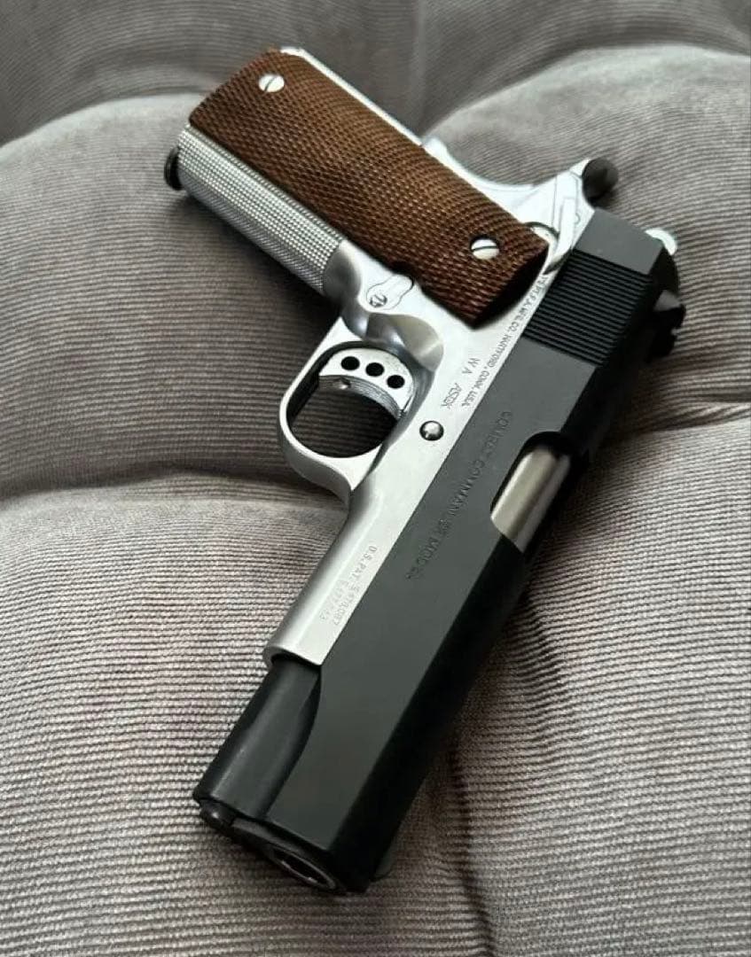 最終値下‼️【WA】COLT COMBAT COMMANDER フレームシルバー