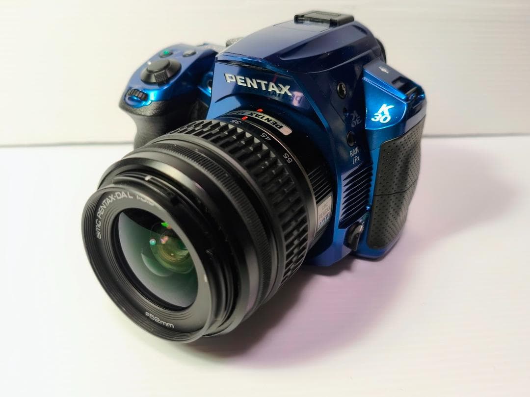 黒死病対策】【内臓電池交換】ペンタックス PENTAX K-30 青 BOX - メルカリ