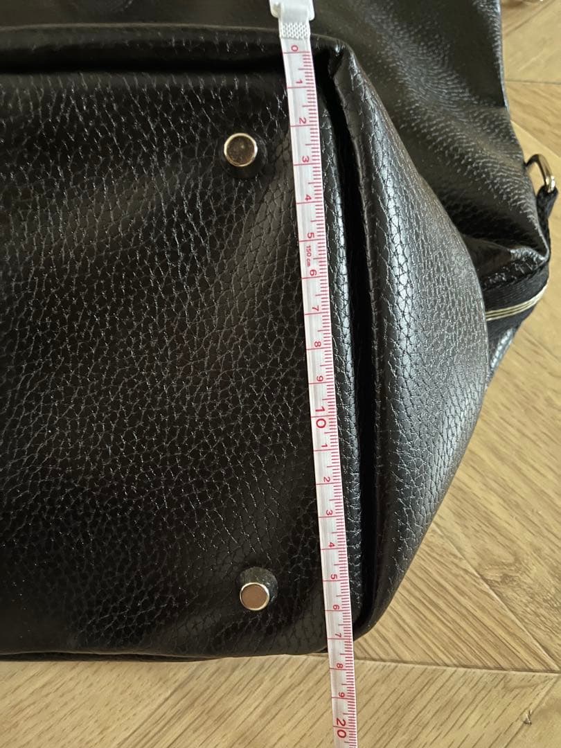 お値下げ adidas ビックバッグ ブラック Z51320 - メルカリ