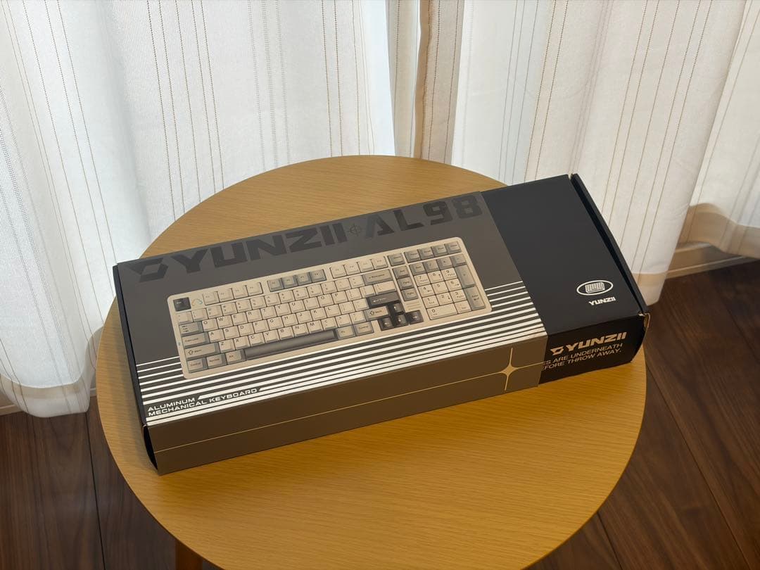 極美品】YUNZII AL98 ホワイト - メルカリ