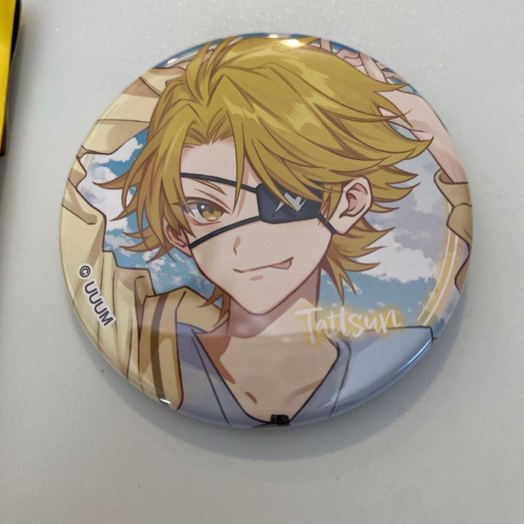 カラフルピーチ 【たっつん】ひらかたパーク 缶バッジ からぴち夏休み