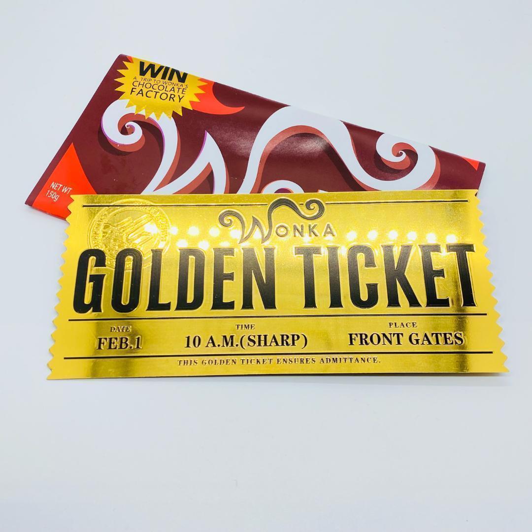 チャーリーとチョコレート工場 ゴールデンチケット ウォンカ 新品