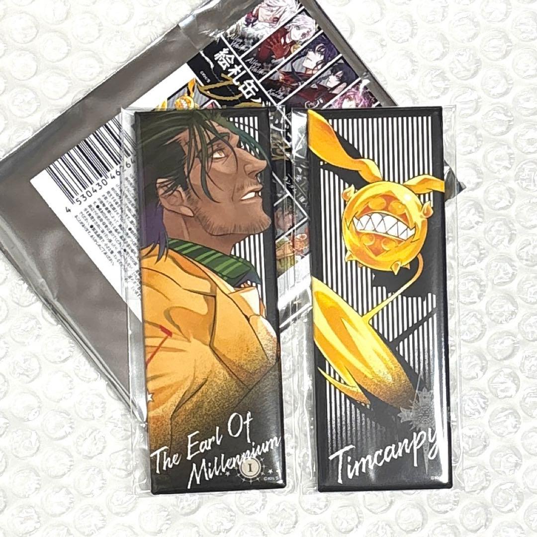 D.Gray-man Dグレ 絵札缶バッジコレクション マナ・ティムキャンピー