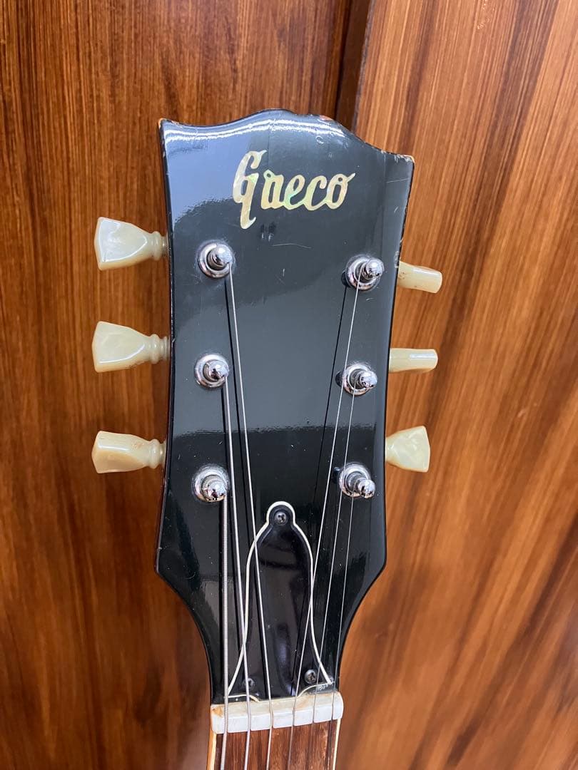 Greco レスポール　ヴィンテージ　グネコロゴ　69〜72年製　希少　筆記体