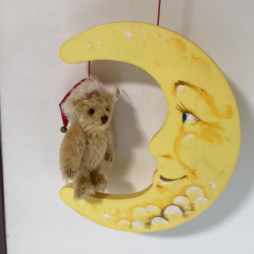 steiff　シュタイフ　クリスマス テディ ウィズ ムーン