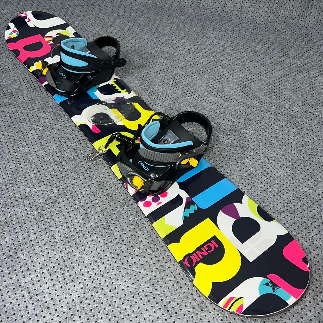 7-8使用 キッズスノーボード120cm IGNIO GRV×バイン×ブーツ - メルカリ