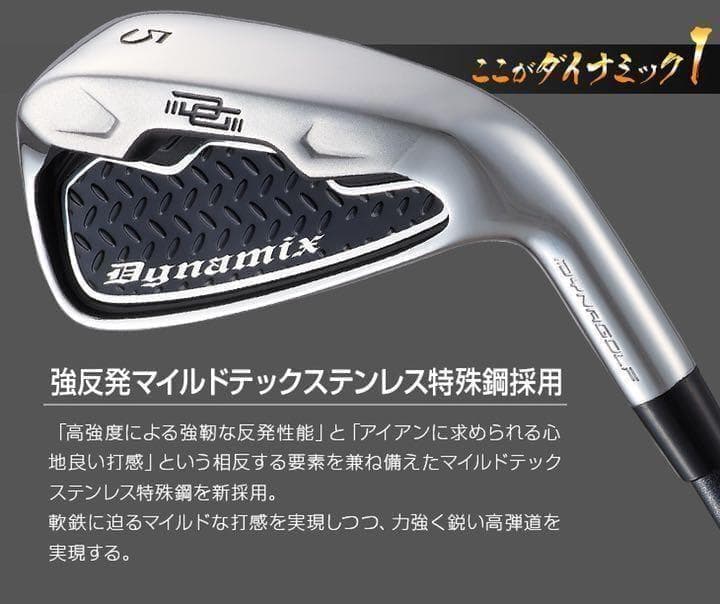 ヘッド6個】☆強反発で飛ぶ☆ ダイナミクス アイアン カスタム用ヘッド