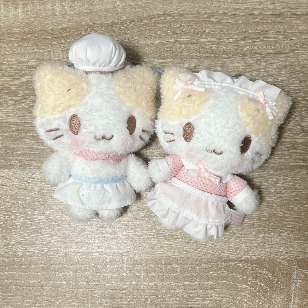 マシュマロみたいなふわふわにゃんこ カラビナ付きマスコット SPINNS