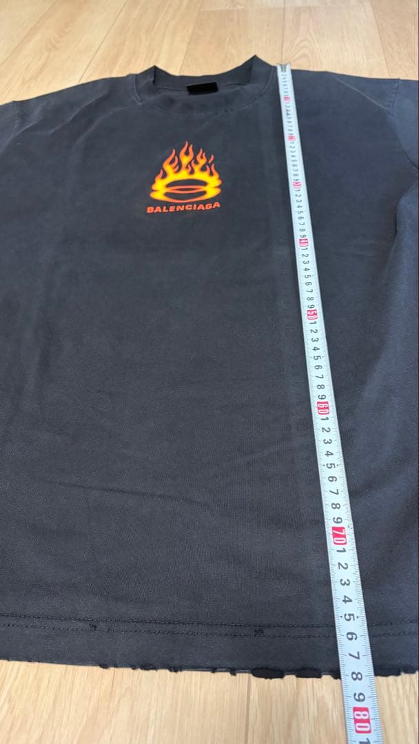 BALENCIAGA フレイムデザイン BURNING UNITY Tシャツ M - メルカリ