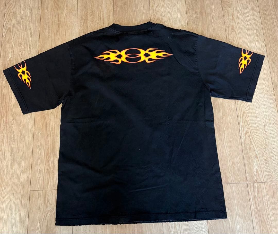 BALENCIAGA フレイムデザイン BURNING UNITY Tシャツ M - メルカリ