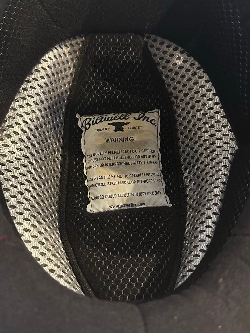 Biltwell（ビルトウェル） ブラウンラメジェットヘルメット-正規品販売店