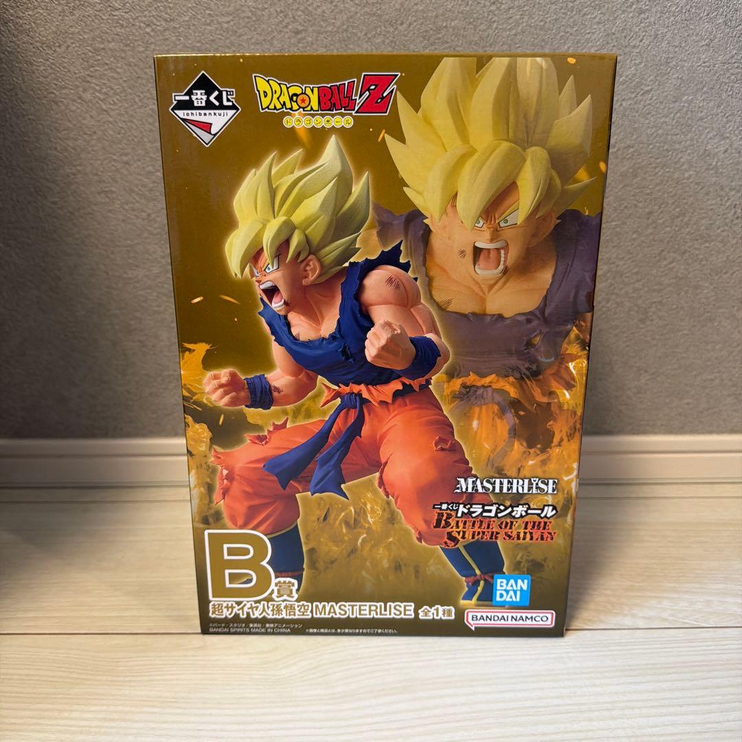 一番くじ ドラゴンボール B賞 超サイヤ人孫悟空 MASTERLISE - メルカリ