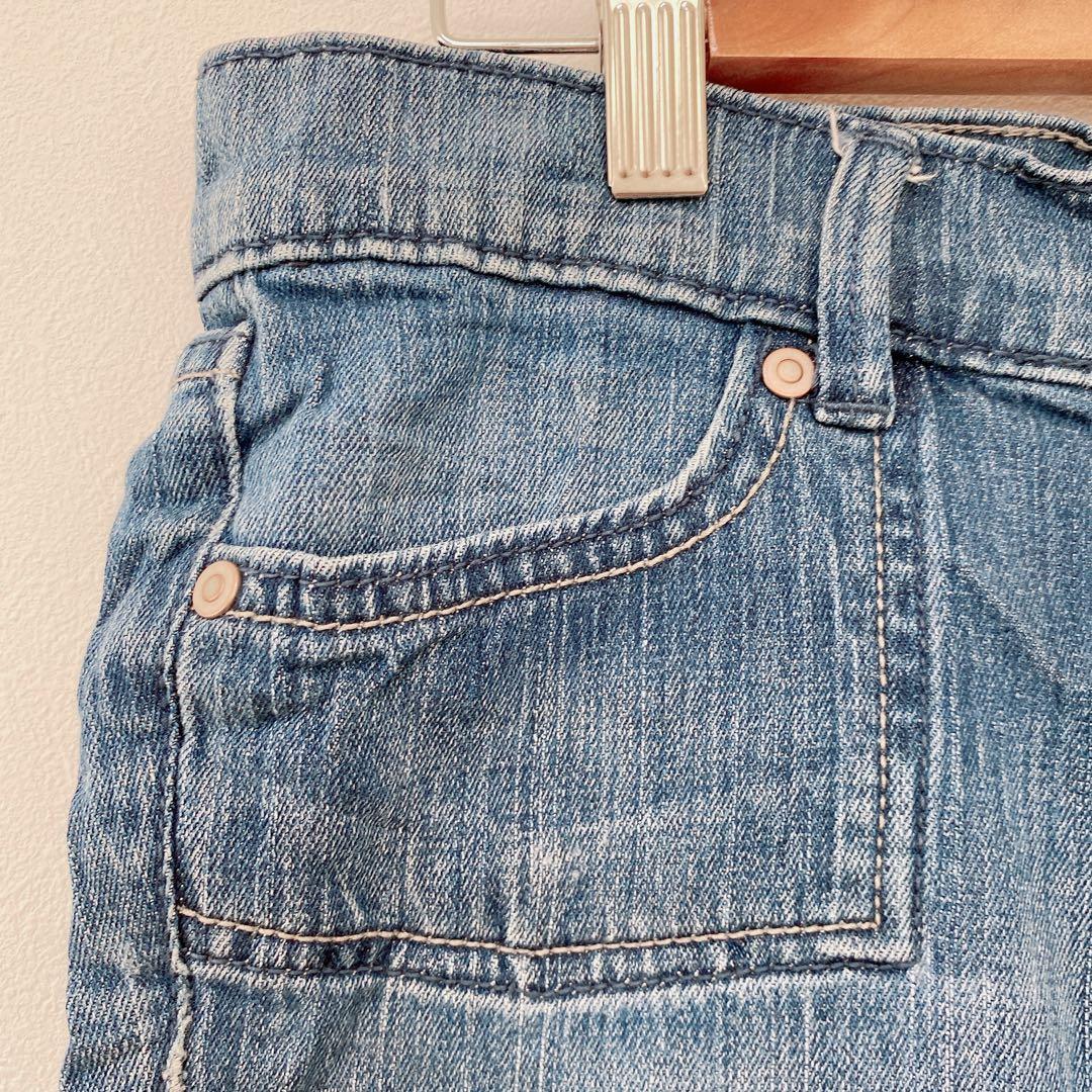 オールドネイビー ブーツカットデニム ローライズ size2 - メルカリ