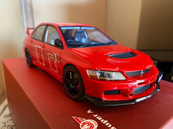 希少 オートアート 1/18 ランエボ9 ラリーアート