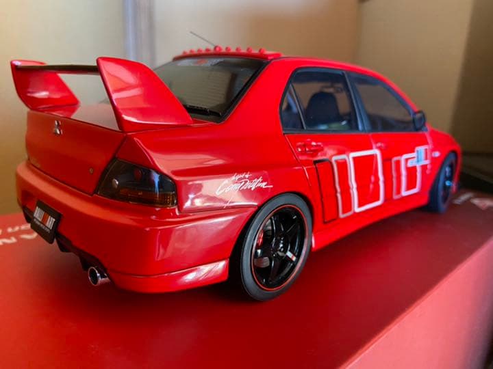 希少 オートアート 1/18 ランエボ9 ラリーアート