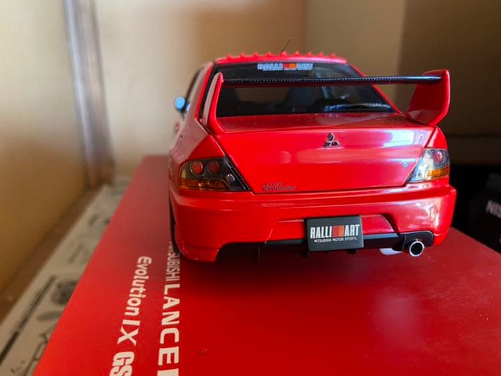 希少 オートアート 1/18 ランエボ9 ラリーアート
