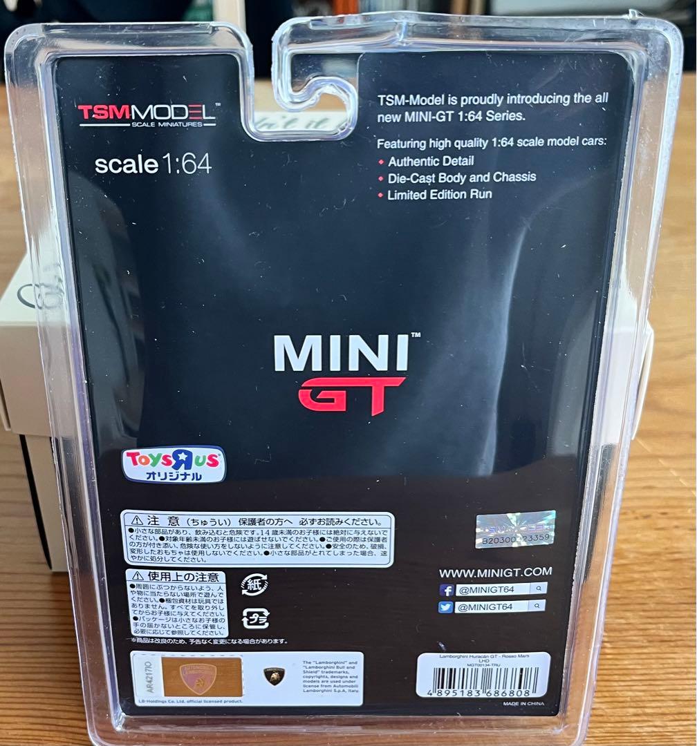 MINI GT 134 Lamborghini Huracan トイザラス限定 - メルカリ