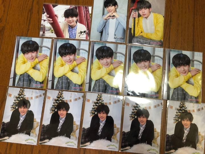 長尾謙杜（なにわ男子・関西ジャニーズJr）グッズセット　なる