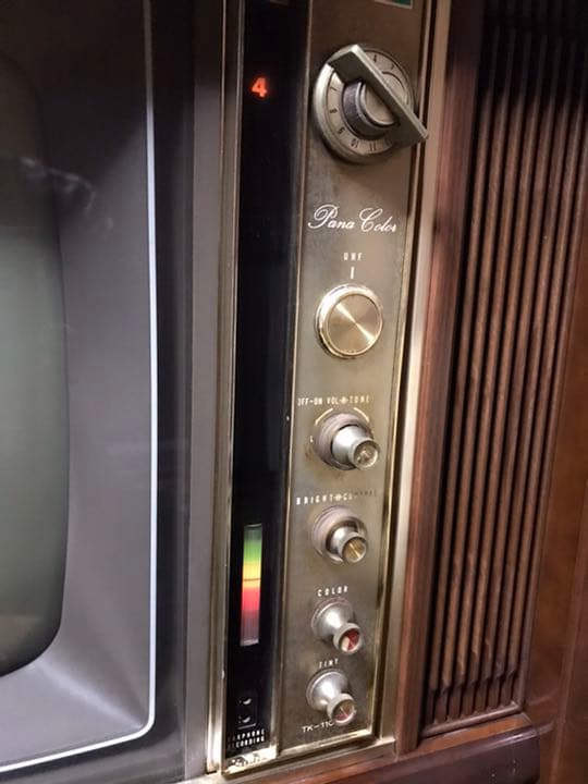 ナショナル製ブラウン管カラーテレビ 直接引取り専用です - メルカリ