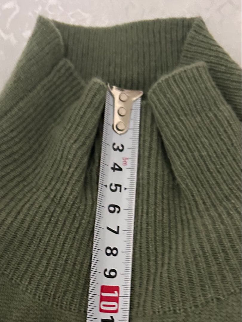 ヨーガンレール カシミヤニット グリーン M - トップス新 発売