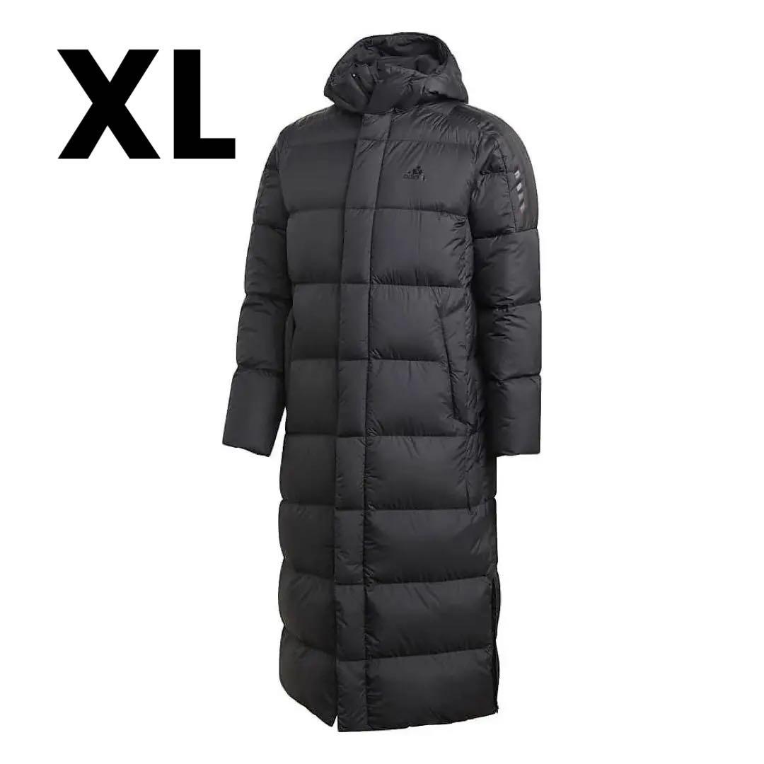 美品 adidas ベンチコート XL GE9995 ブラック ダウンコート 黒 - メルカリ