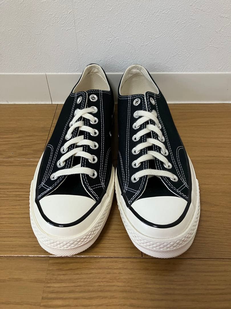 ☆新品☆ コンバース 27cm CT70 チャックテイラー ローカット 黒色