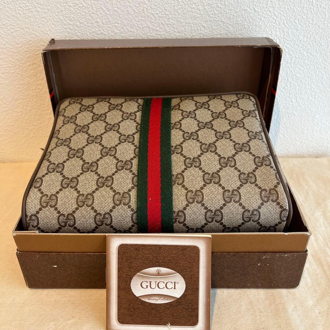 グッチ GUCCT ポーチ クラッチバッグ シェリーライン 未使用 ☆要確認