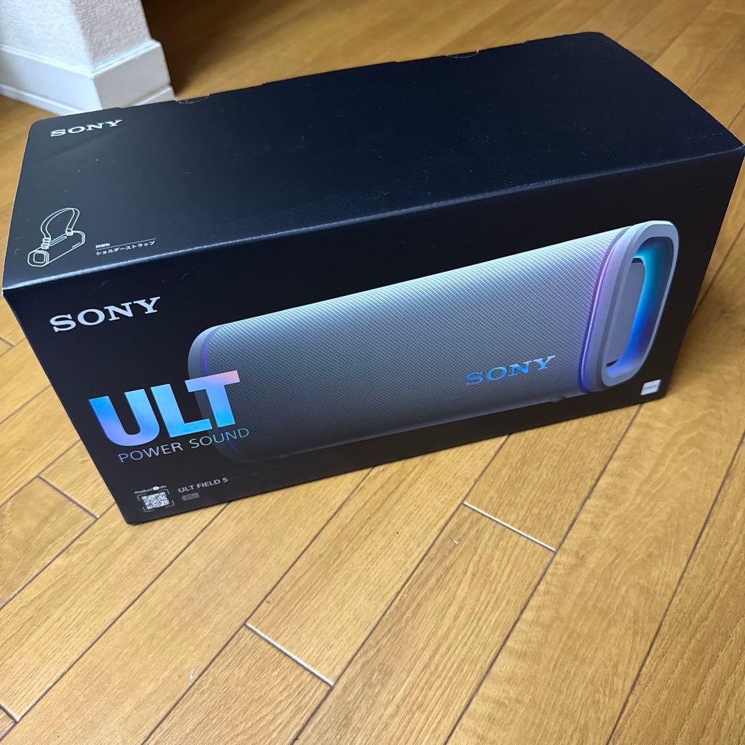 SONY ULT FIELD5 ワイヤレススピーカー　ホワイト Sony スピーカー ULT FIELD5 ワイヤレス 最長25時間再生 Bluetooth