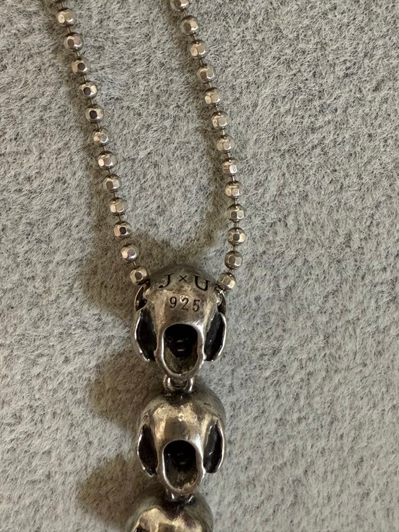 Justin Davis ブラックストーン シルバーネックレス - アクセサリー