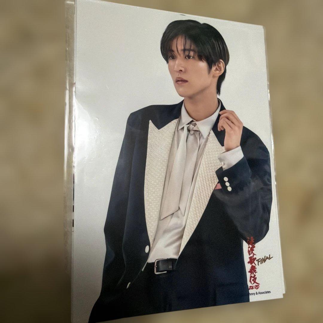目黒蓮 滝沢歌舞伎final アクスタ オリジナルフォトセット5枚付き 新品