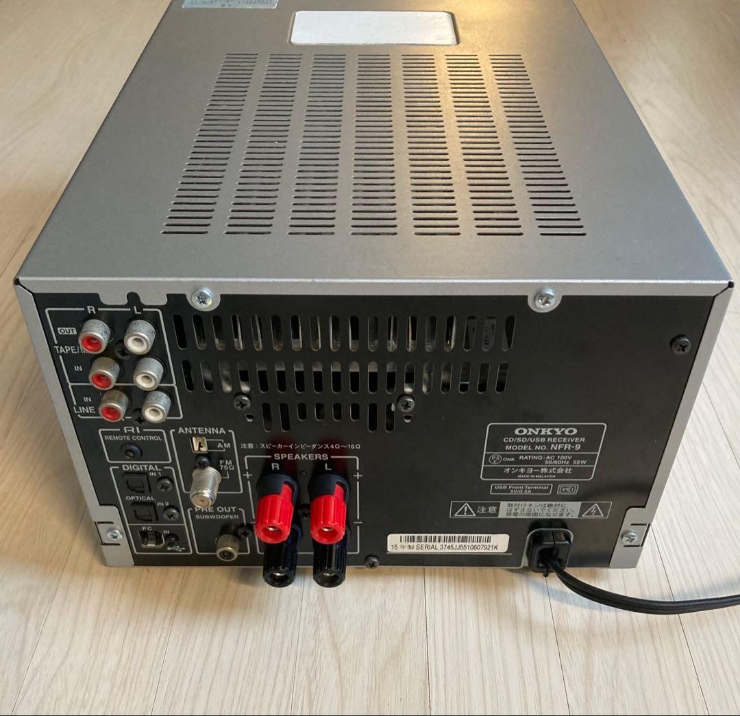 ONKYO オンキョー 上位機種、NFR-9 メンテナンス品 - メルカリ