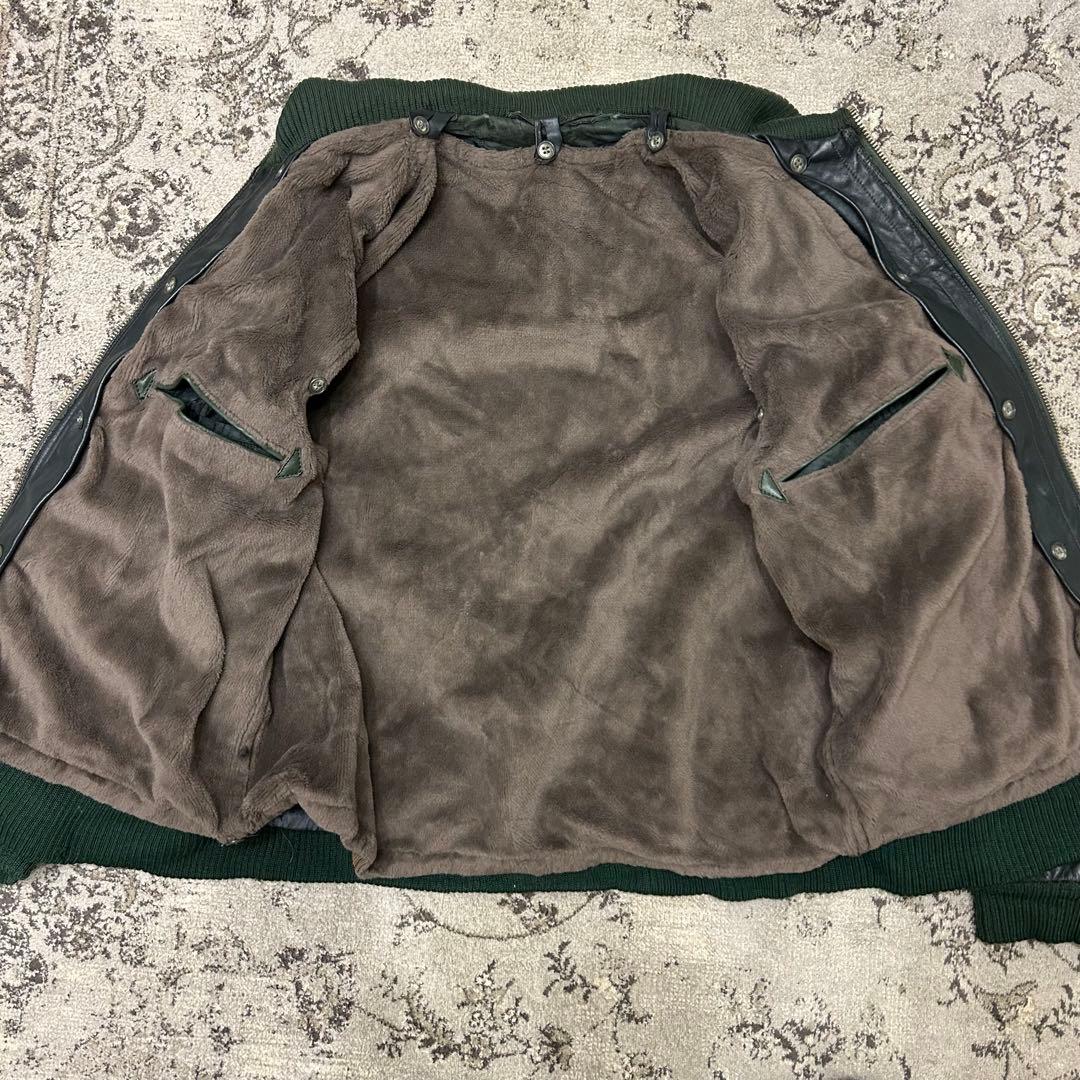 希少 ドイツ軍 レザー フライトジャケット German BLW 国境備隊 - メルカリ